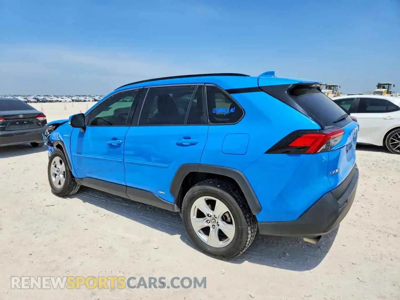 2 Photograph of a damaged car 4T3RWRFV0MU043624 TOYOTA RAV4 2021