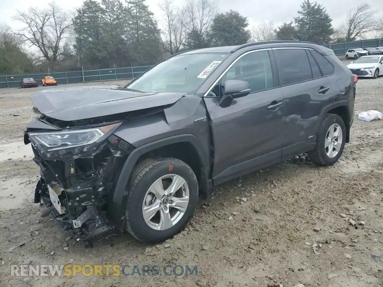 1 Photograph of a damaged car 4T3RWRFV0MU043798 TOYOTA RAV4 2021