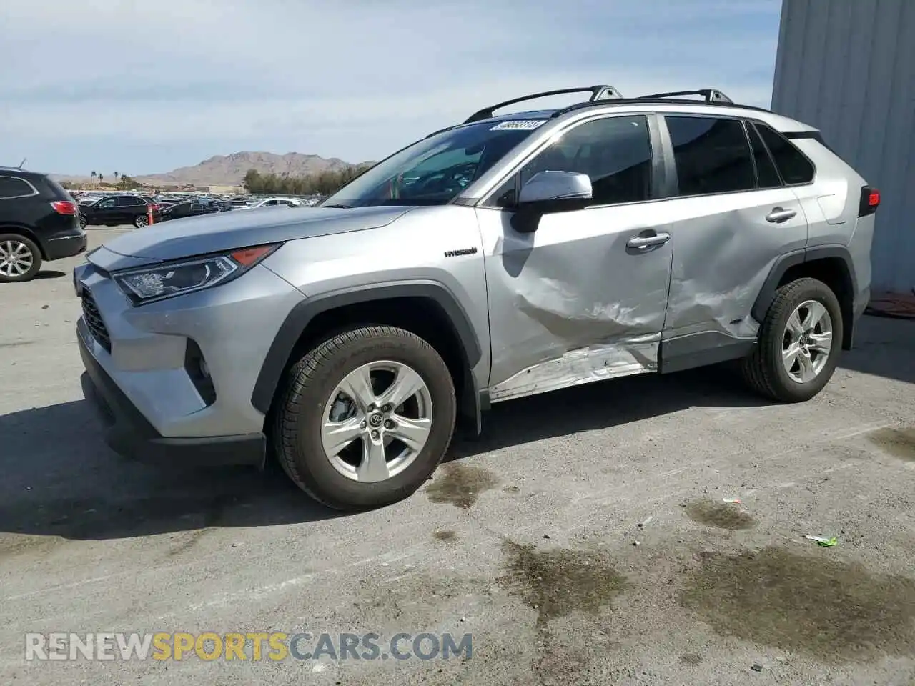 1 Photograph of a damaged car 4T3RWRFV0MU047527 TOYOTA RAV4 2021
