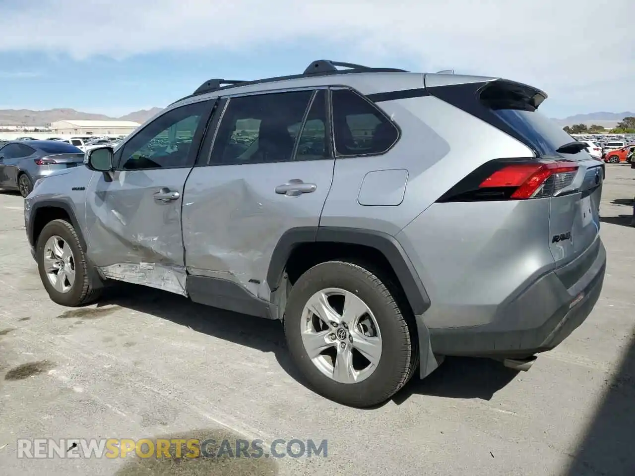 2 Photograph of a damaged car 4T3RWRFV0MU047527 TOYOTA RAV4 2021