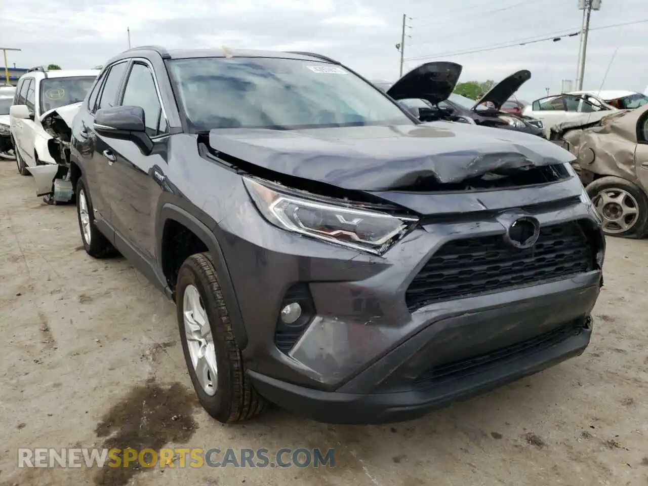 1 Фотография поврежденного автомобиля 4T3RWRFV1MU014889 TOYOTA RAV4 2021