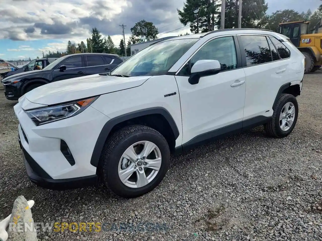 1 Photograph of a damaged car 4T3RWRFV1MU019901 TOYOTA RAV4 2021