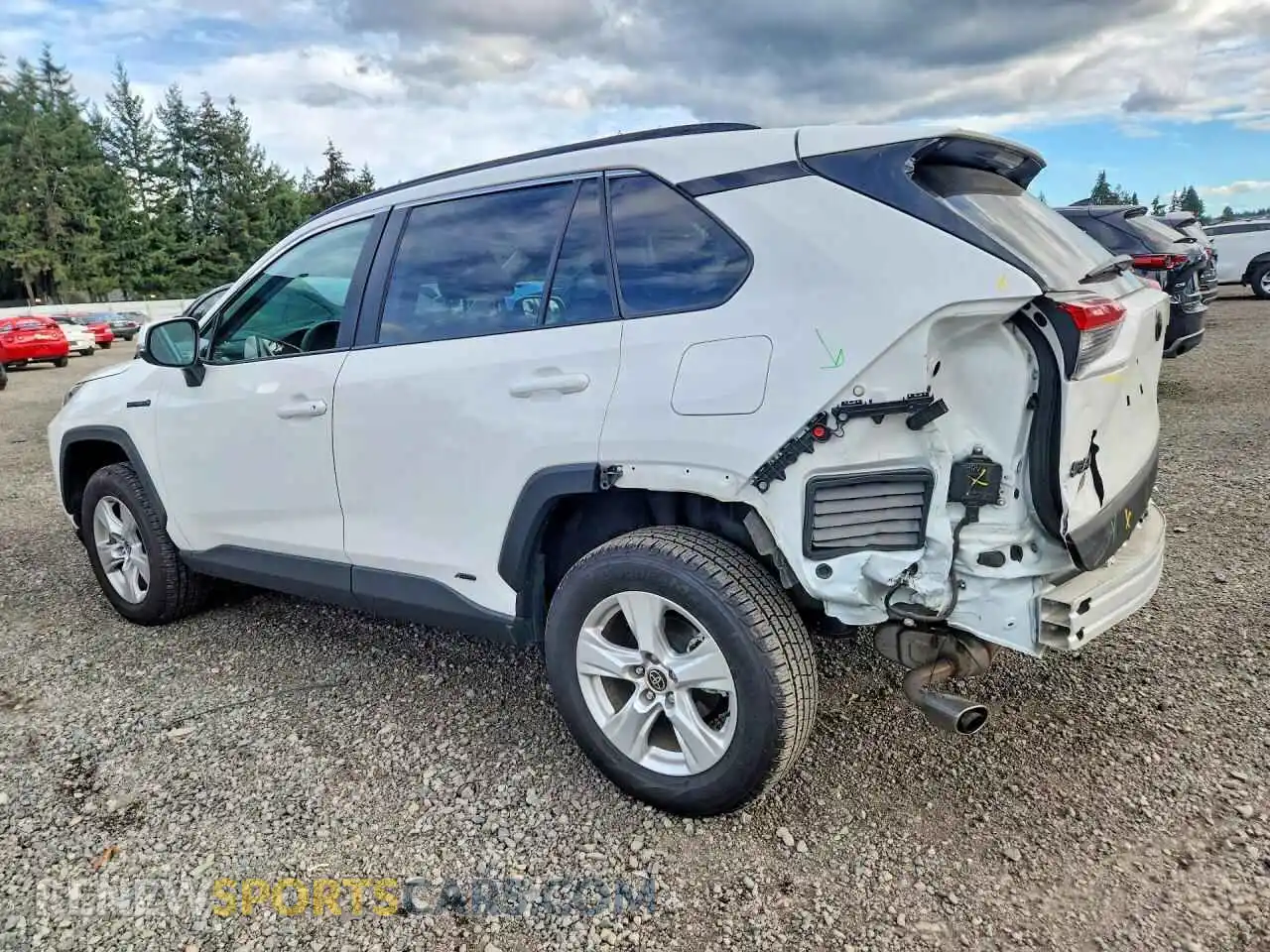 2 Photograph of a damaged car 4T3RWRFV1MU019901 TOYOTA RAV4 2021