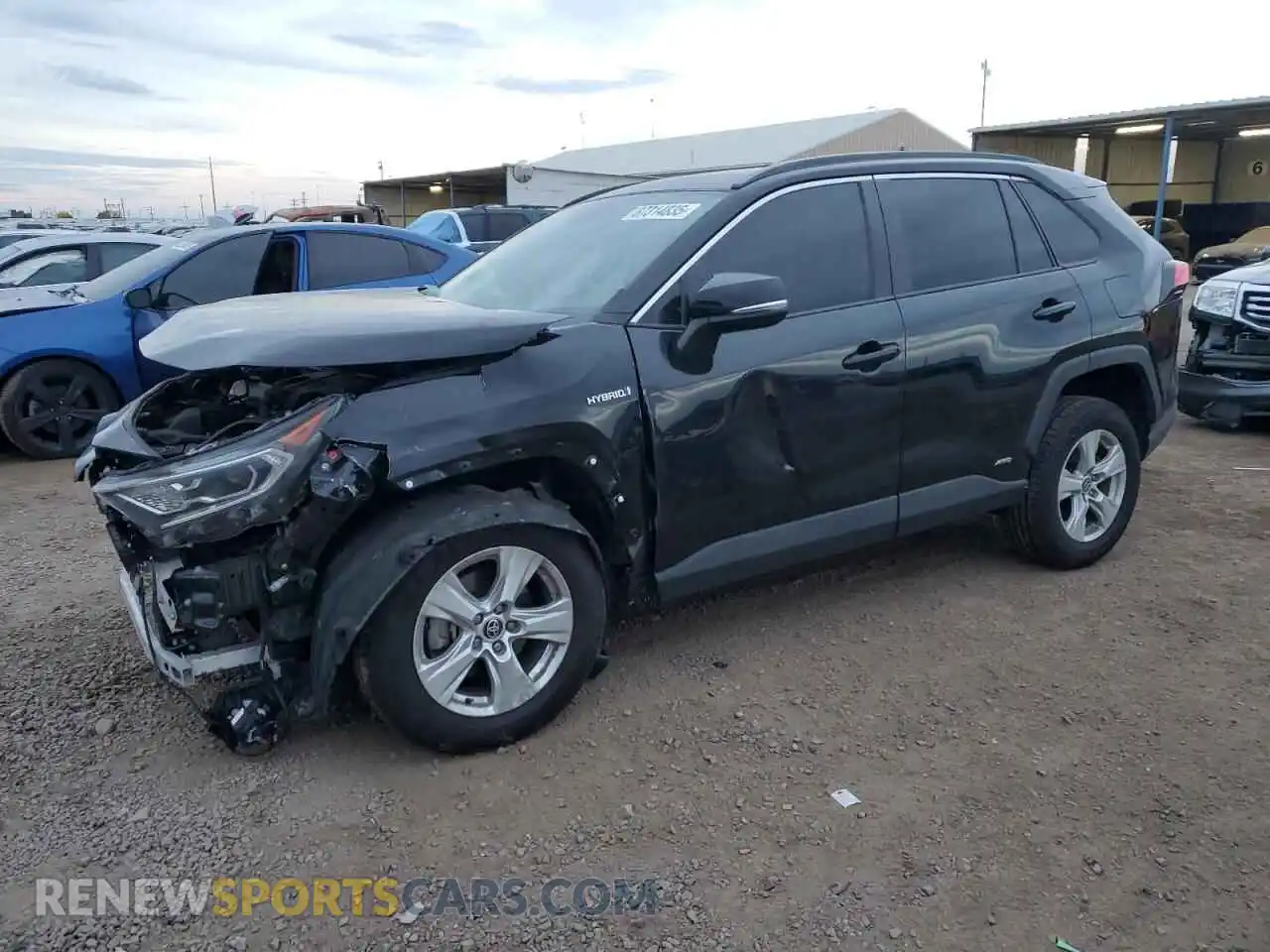 1 Photograph of a damaged car 4T3RWRFV1MU023785 TOYOTA RAV4 2021