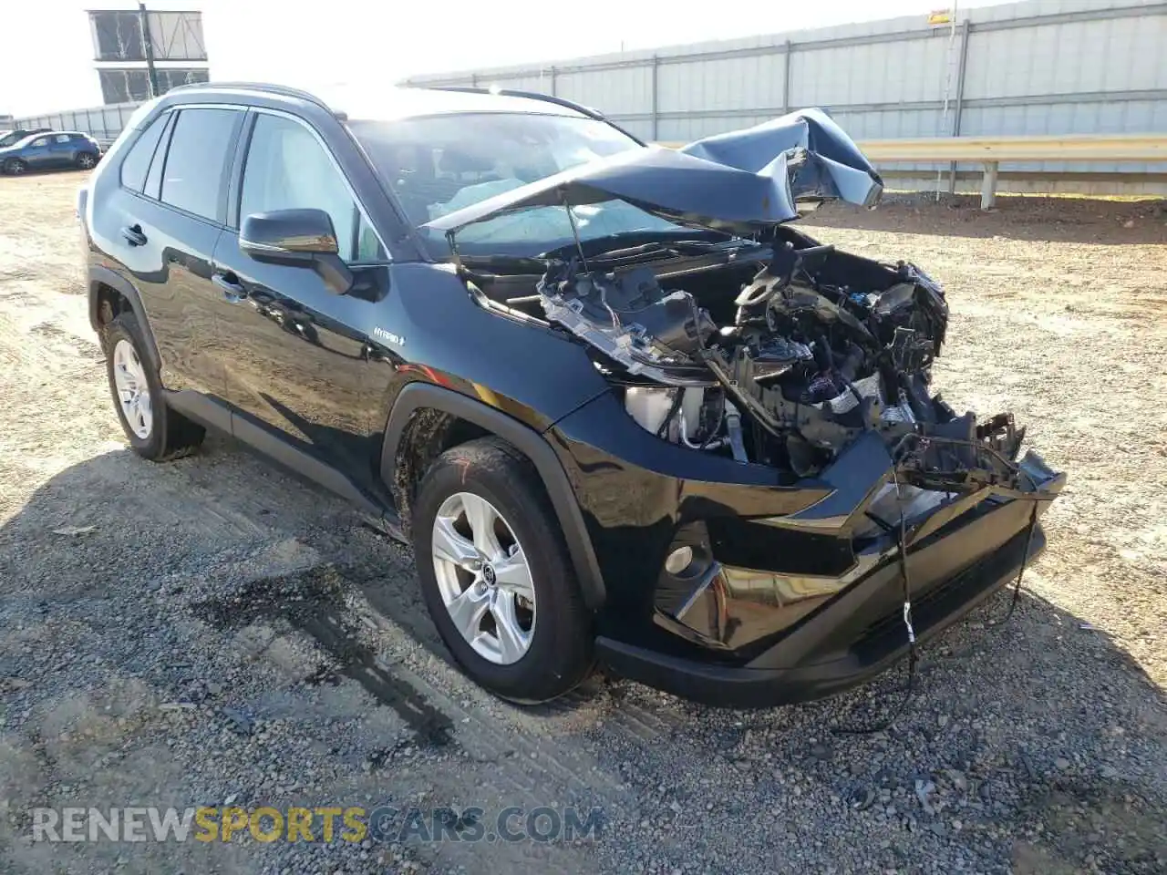 1 Photograph of a damaged car 4T3RWRFV1MU023852 TOYOTA RAV4 2021