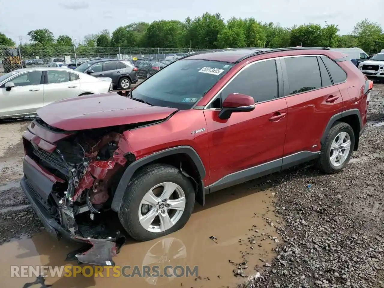 1 Фотография поврежденного автомобиля 4T3RWRFV1MU024970 TOYOTA RAV4 2021