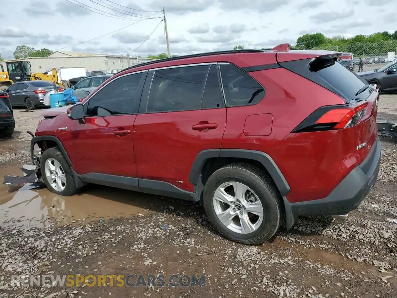 2 Фотография поврежденного автомобиля 4T3RWRFV1MU024970 TOYOTA RAV4 2021