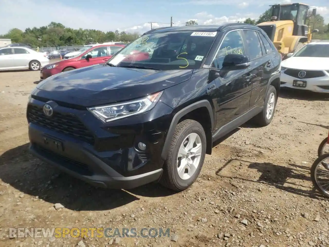 2 fotografías del automóvil dañado 4T3RWRFV1MU027206 TOYOTA RAV4 2021