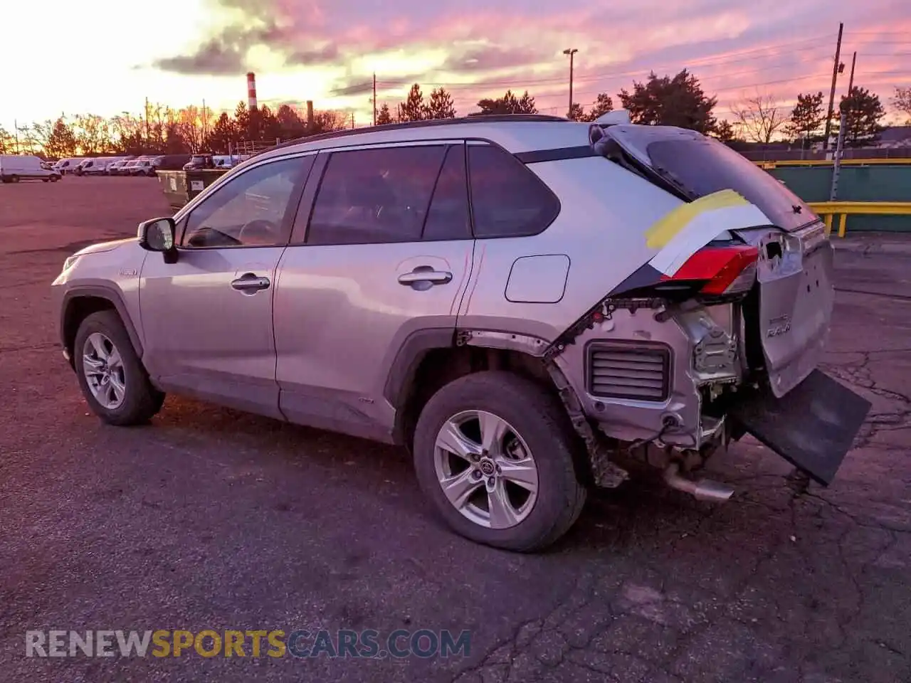 2 Фотография поврежденного автомобиля 4T3RWRFV1MU032762 TOYOTA RAV4 2021