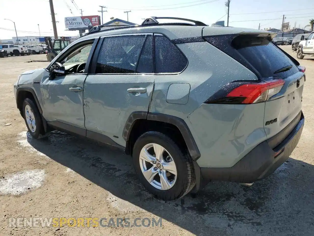 2 Photograph of a damaged car 4T3RWRFV1MU038254 TOYOTA RAV4 2021