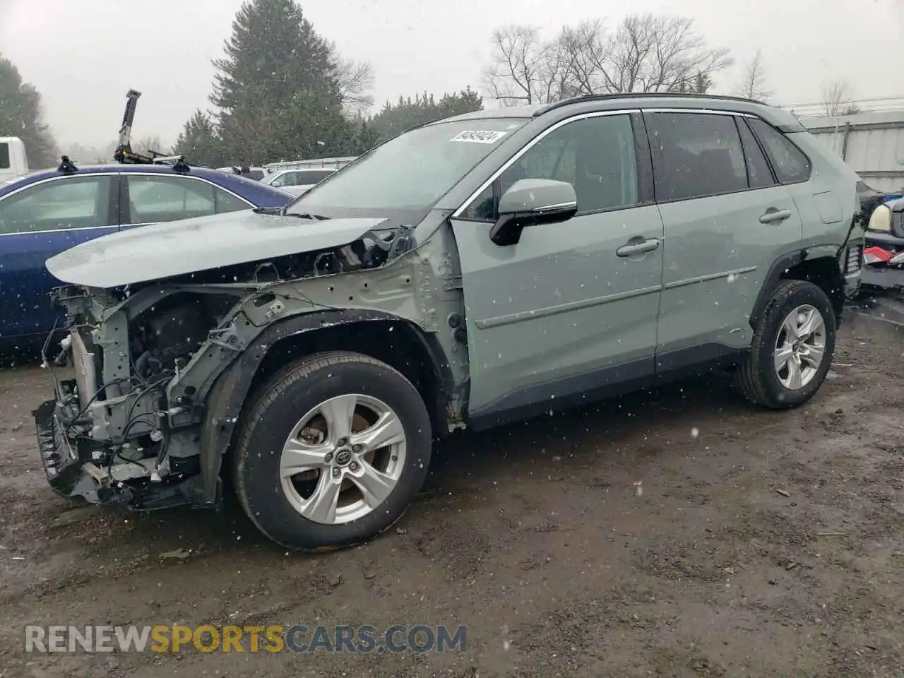1 Photograph of a damaged car 4T3RWRFV2MU017817 TOYOTA RAV4 2021