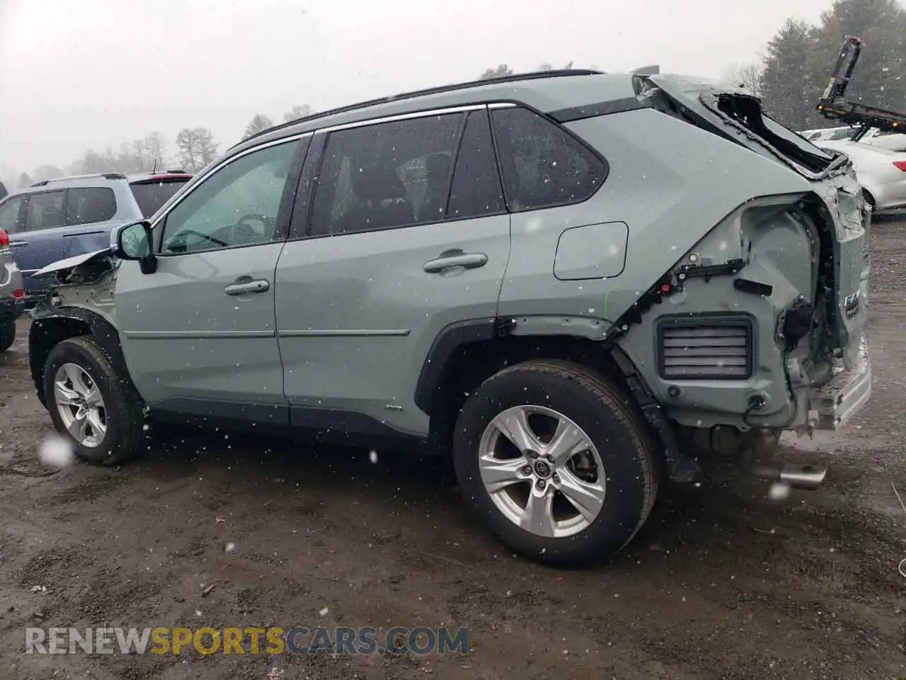 2 Photograph of a damaged car 4T3RWRFV2MU017817 TOYOTA RAV4 2021