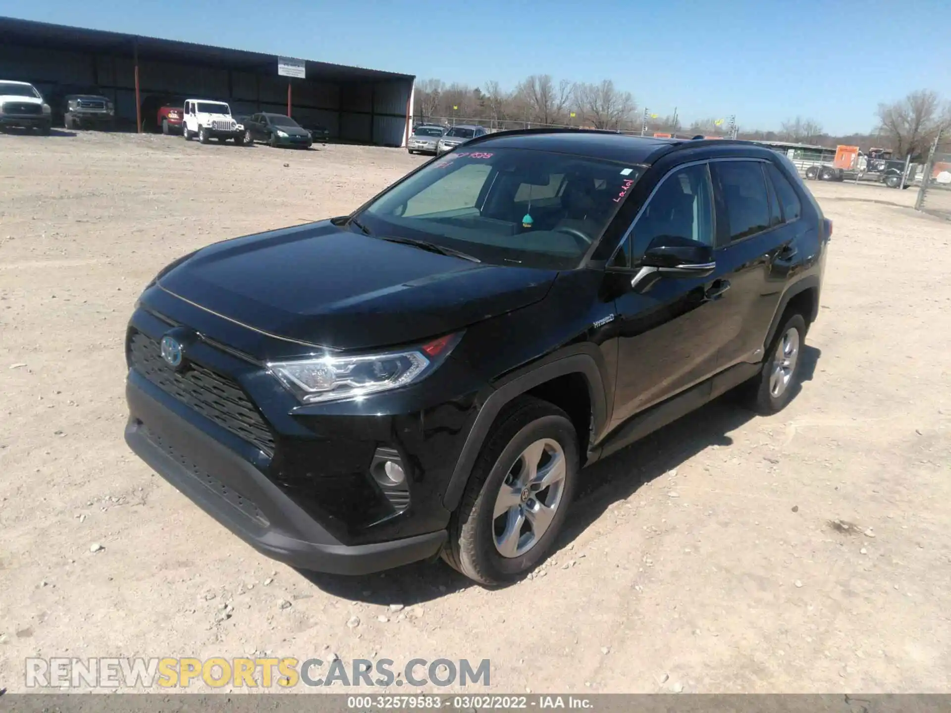 2 Photograph of a damaged car 4T3RWRFV2MU019342 TOYOTA RAV4 2021