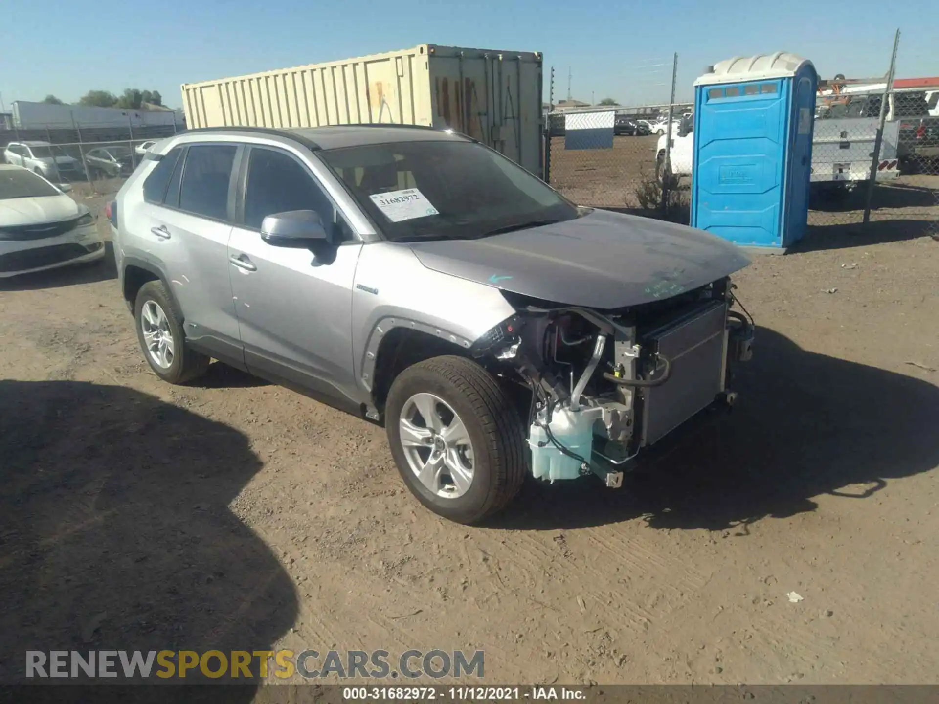 1 Photograph of a damaged car 4T3RWRFV2MU024170 TOYOTA RAV4 2021