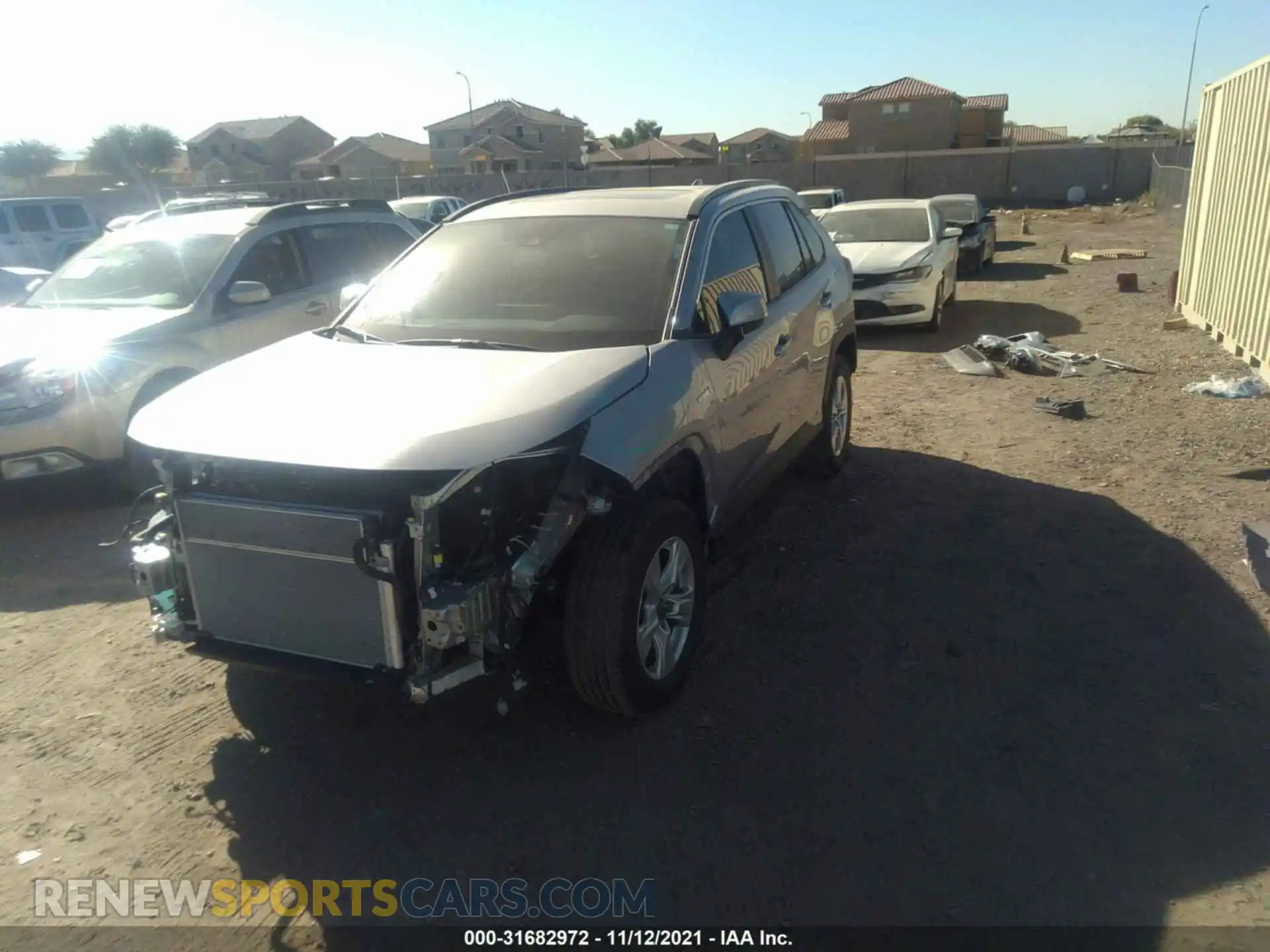 2 Photograph of a damaged car 4T3RWRFV2MU024170 TOYOTA RAV4 2021