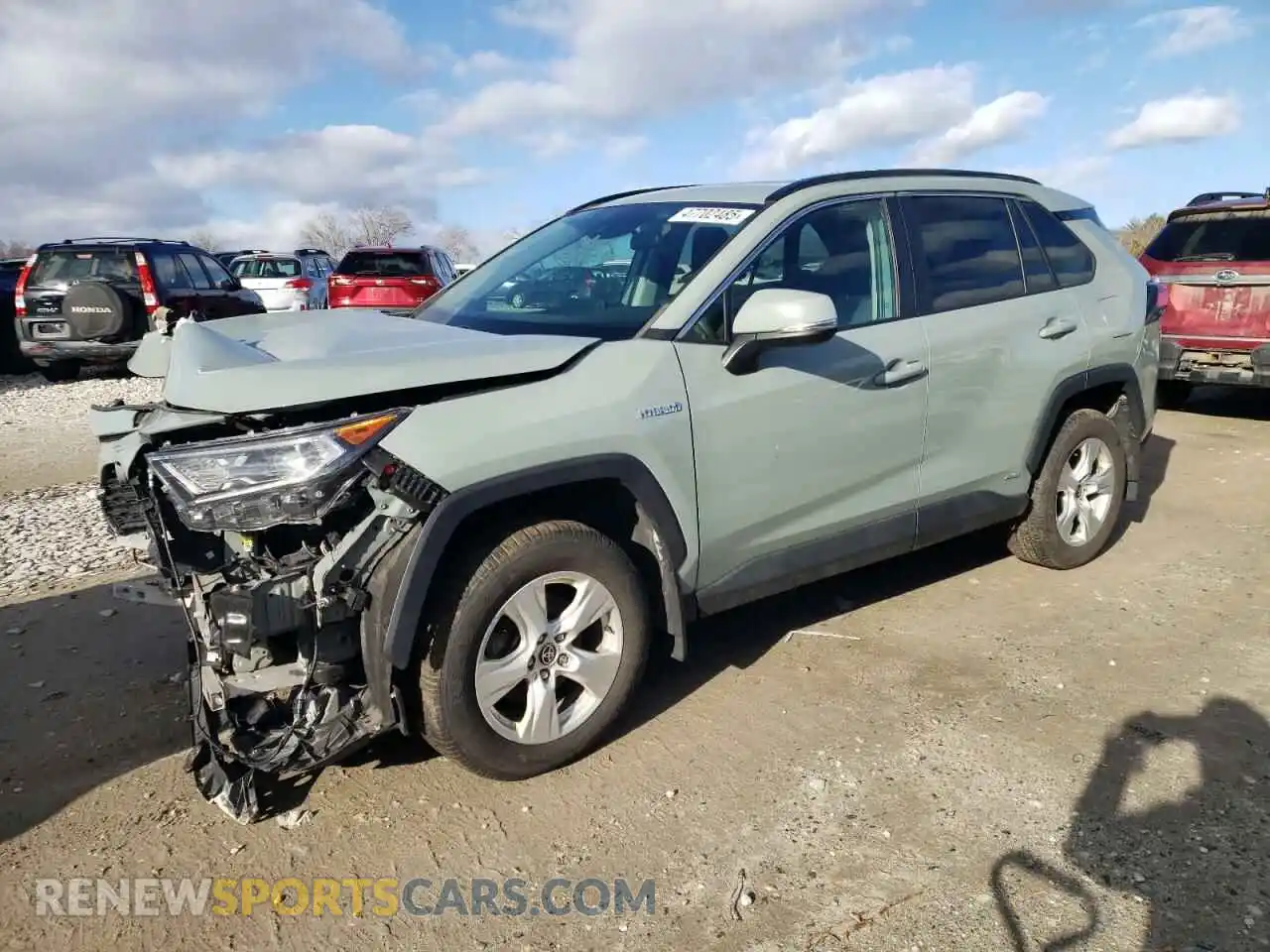 1 fotografías del automóvil dañado 4T3RWRFV2MU024945 TOYOTA RAV4 2021
