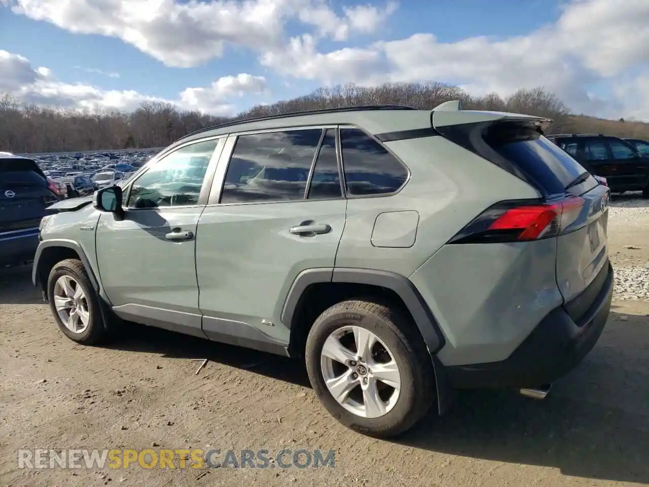 2 fotografías del automóvil dañado 4T3RWRFV2MU024945 TOYOTA RAV4 2021