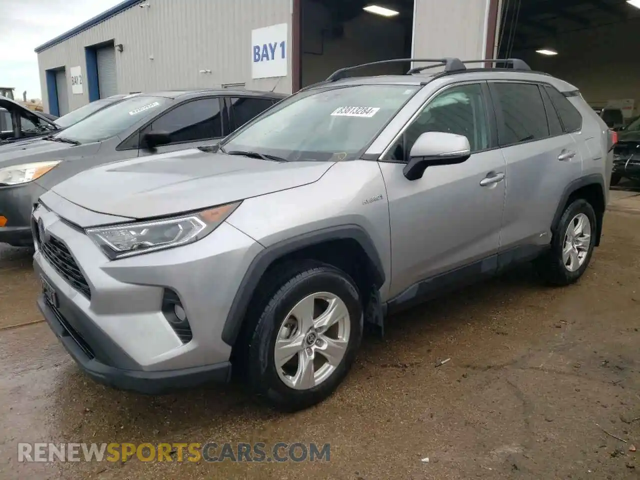 1 fotografías del automóvil dañado 4T3RWRFV2MU027490 TOYOTA RAV4 2021