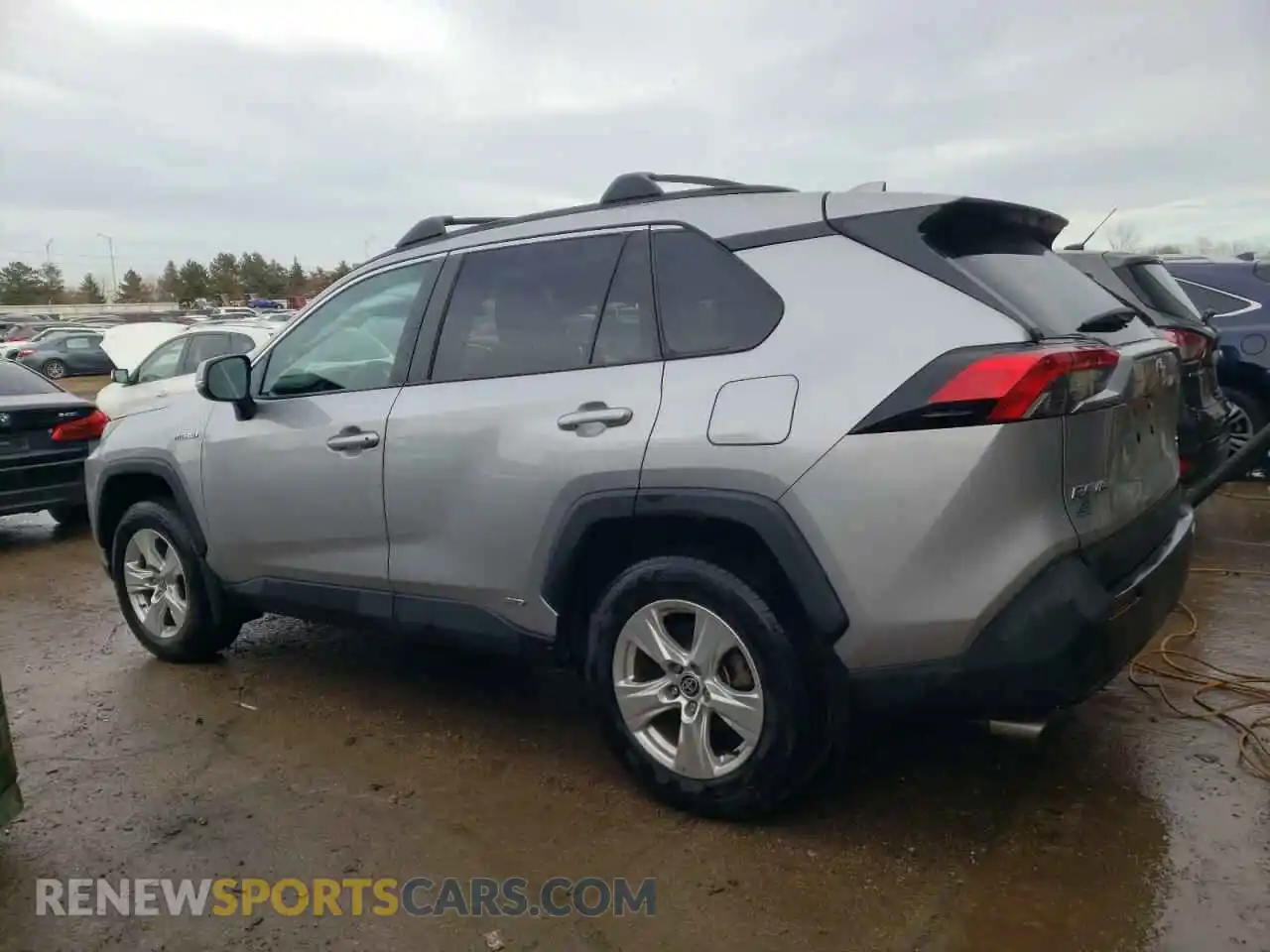 2 fotografías del automóvil dañado 4T3RWRFV2MU027490 TOYOTA RAV4 2021