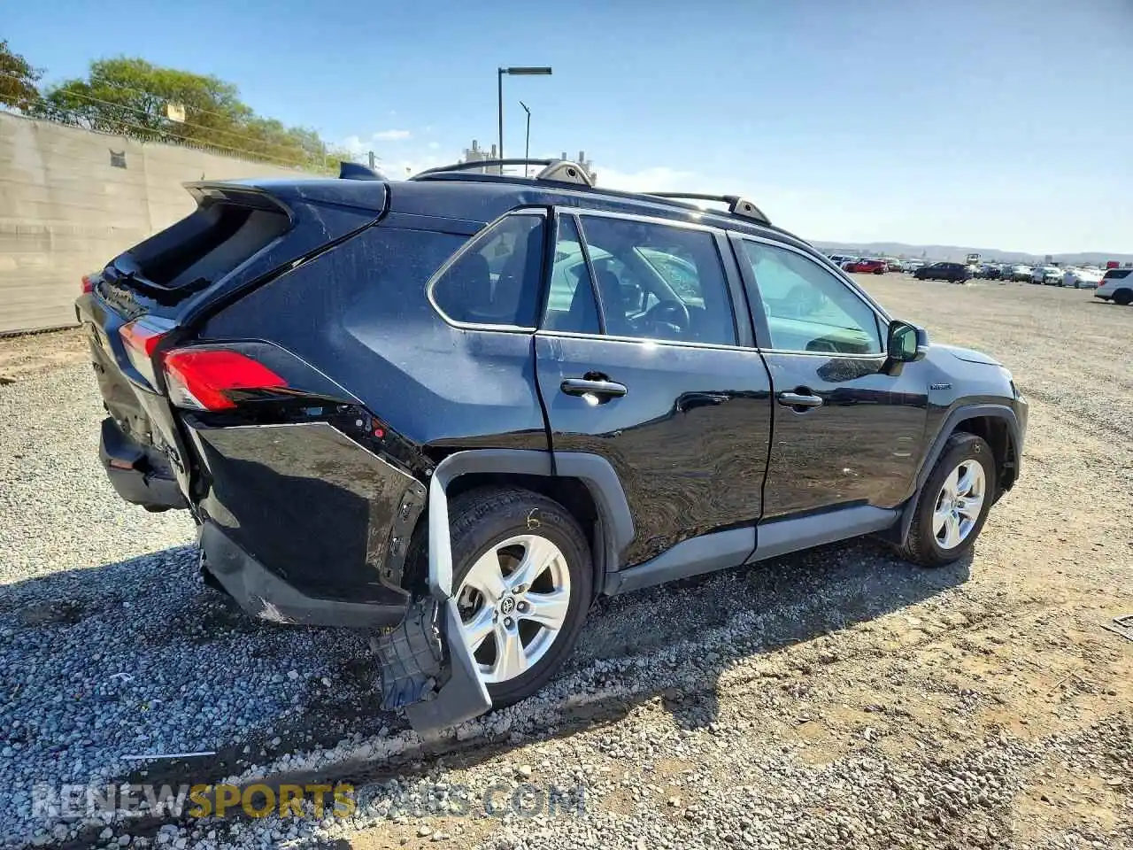 3 Фотография поврежденного автомобиля 4T3RWRFV2MU028218 TOYOTA RAV4 2021