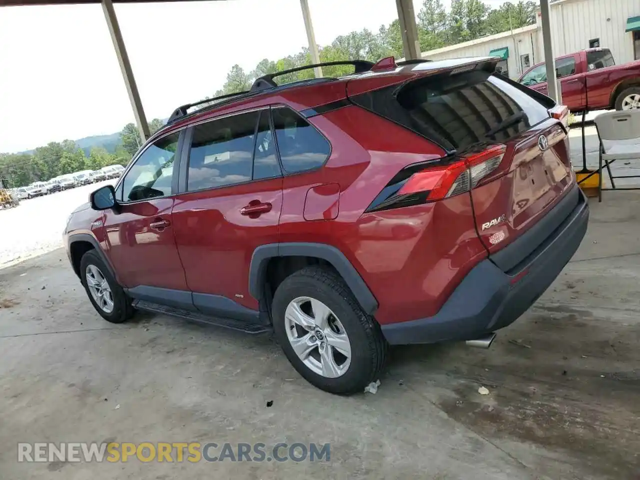 2 Photograph of a damaged car 4T3RWRFV2MU030082 TOYOTA RAV4 2021
