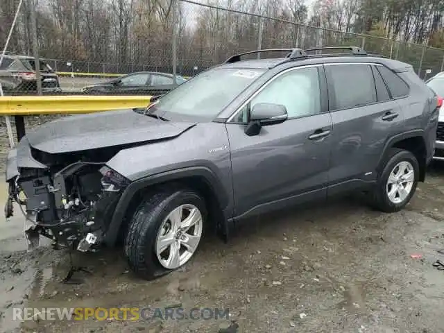 1 Photograph of a damaged car 4T3RWRFV2MU035623 TOYOTA RAV4 2021