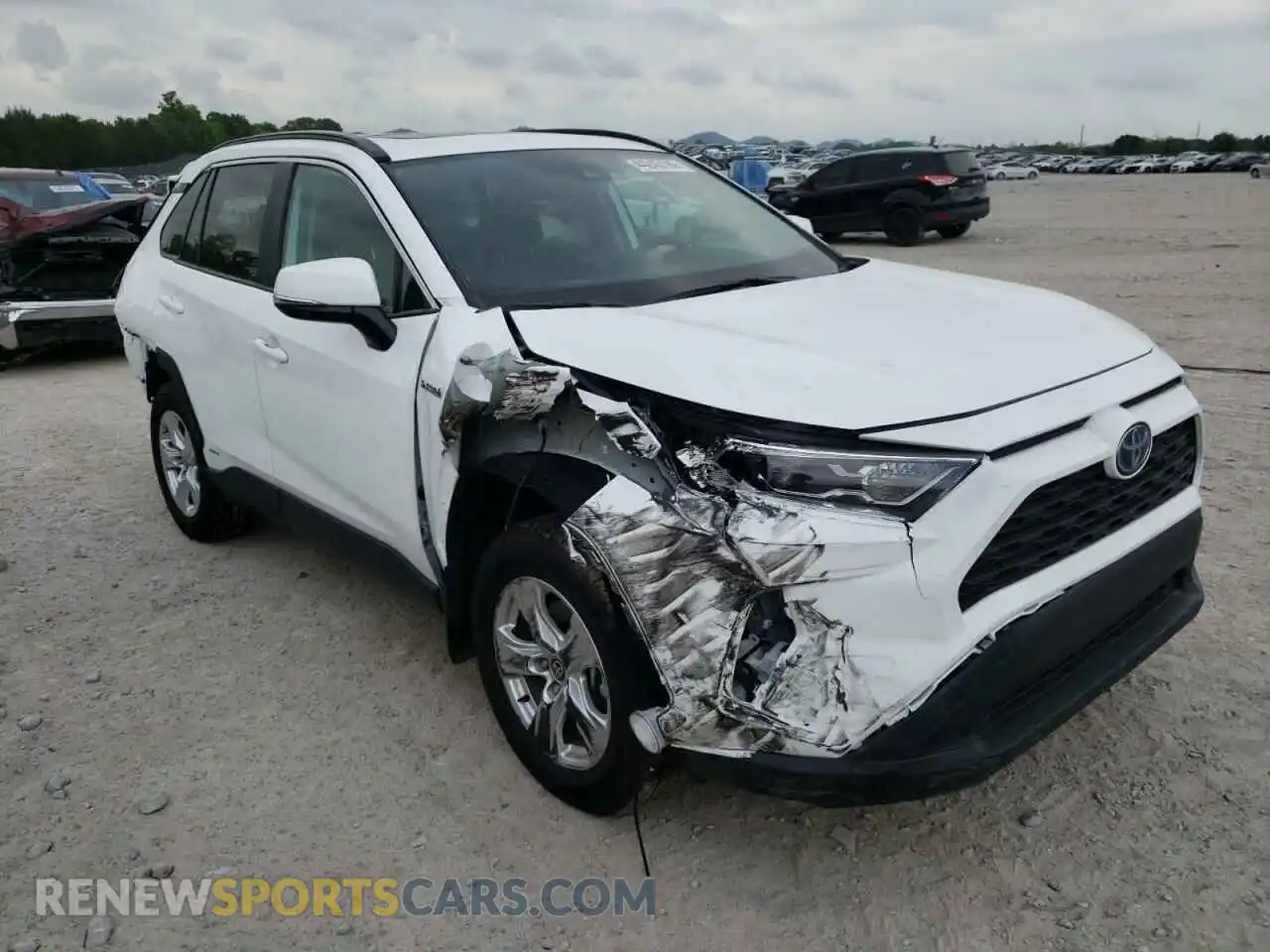 1 Photograph of a damaged car 4T3RWRFV2MU041468 TOYOTA RAV4 2021