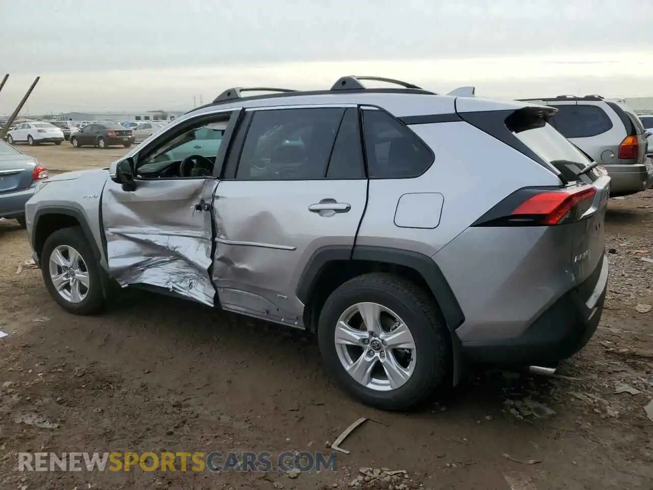 2 Photograph of a damaged car 4T3RWRFV2MU048095 TOYOTA RAV4 2021