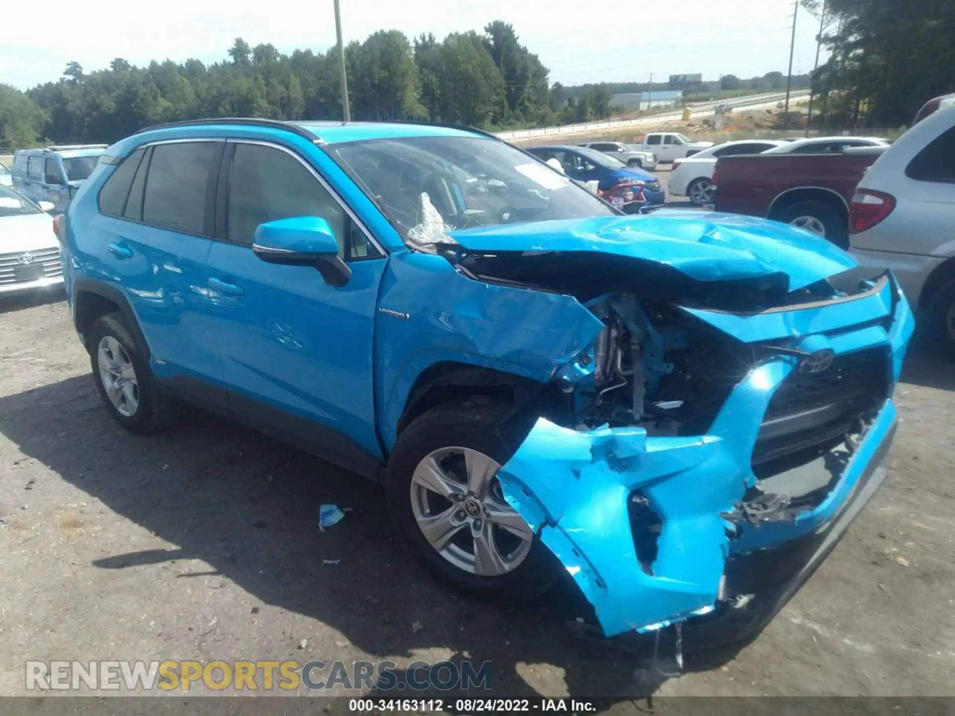 1 Photograph of a damaged car 4T3RWRFV3MU013971 TOYOTA RAV4 2021