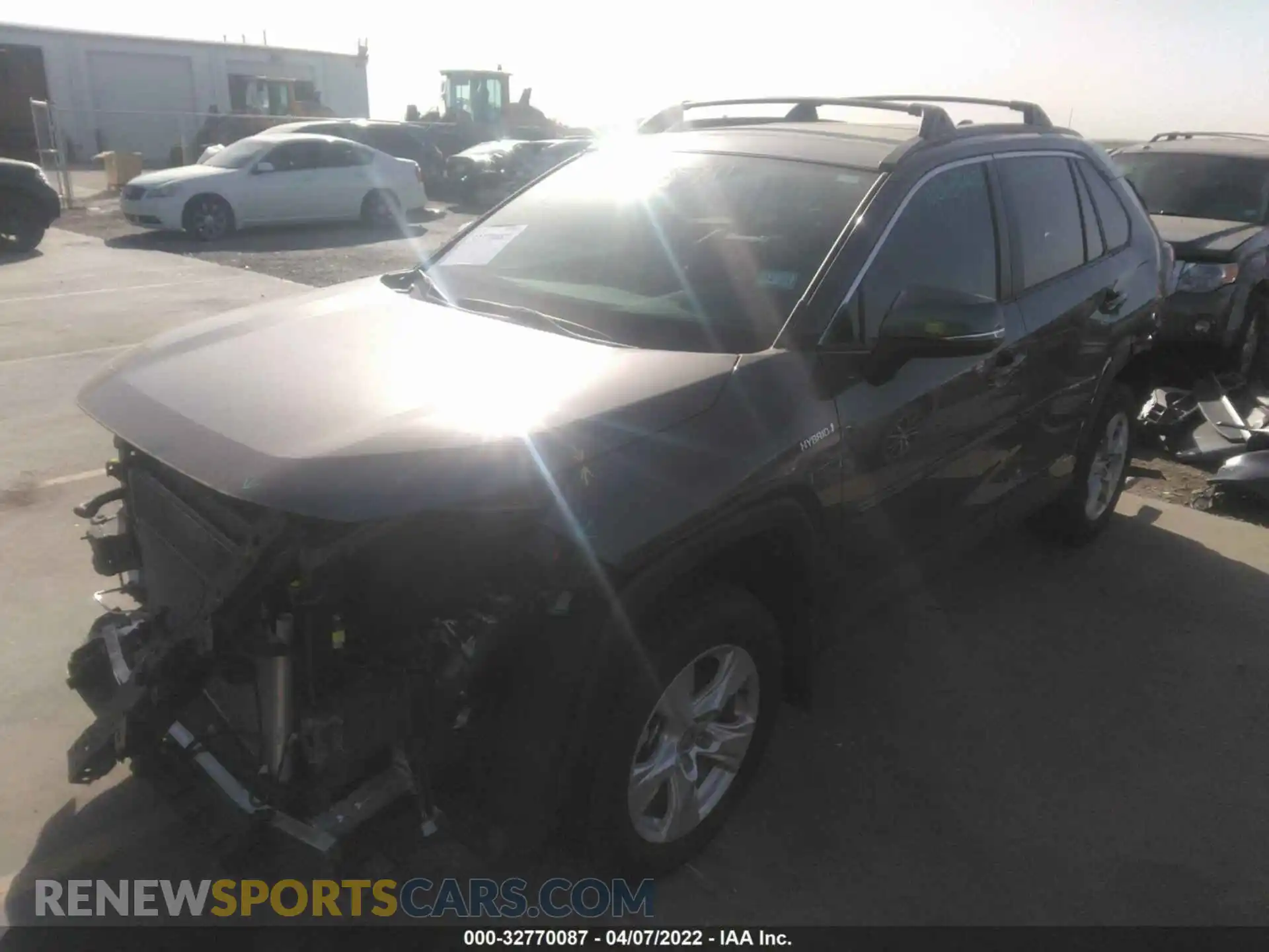 2 Photograph of a damaged car 4T3RWRFV3MU016739 TOYOTA RAV4 2021