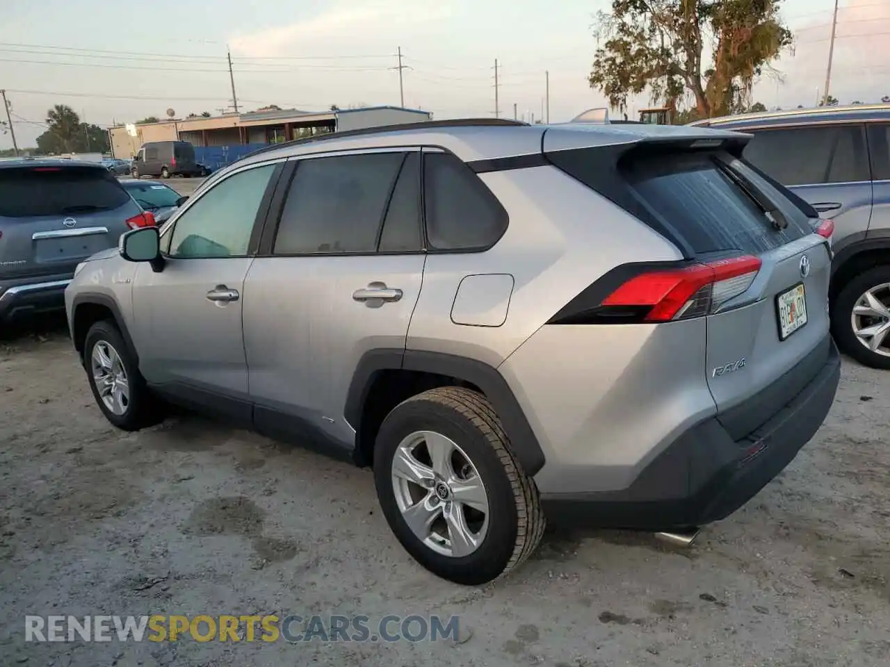 2 Photograph of a damaged car 4T3RWRFV3MU029006 TOYOTA RAV4 2021