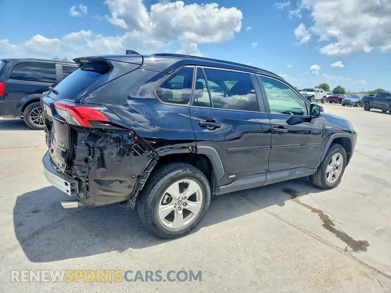 3 Фотография поврежденного автомобиля 4T3RWRFV3MU036313 TOYOTA RAV4 2021
