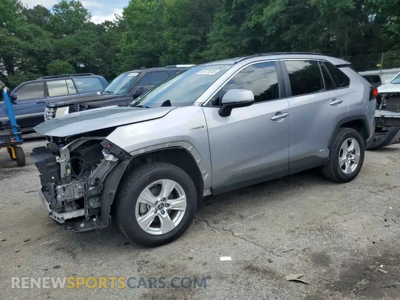 1 fotografías del automóvil dañado 4T3RWRFV3MU043925 TOYOTA RAV4 2021