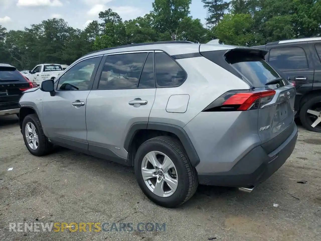 2 fotografías del automóvil dañado 4T3RWRFV3MU043925 TOYOTA RAV4 2021