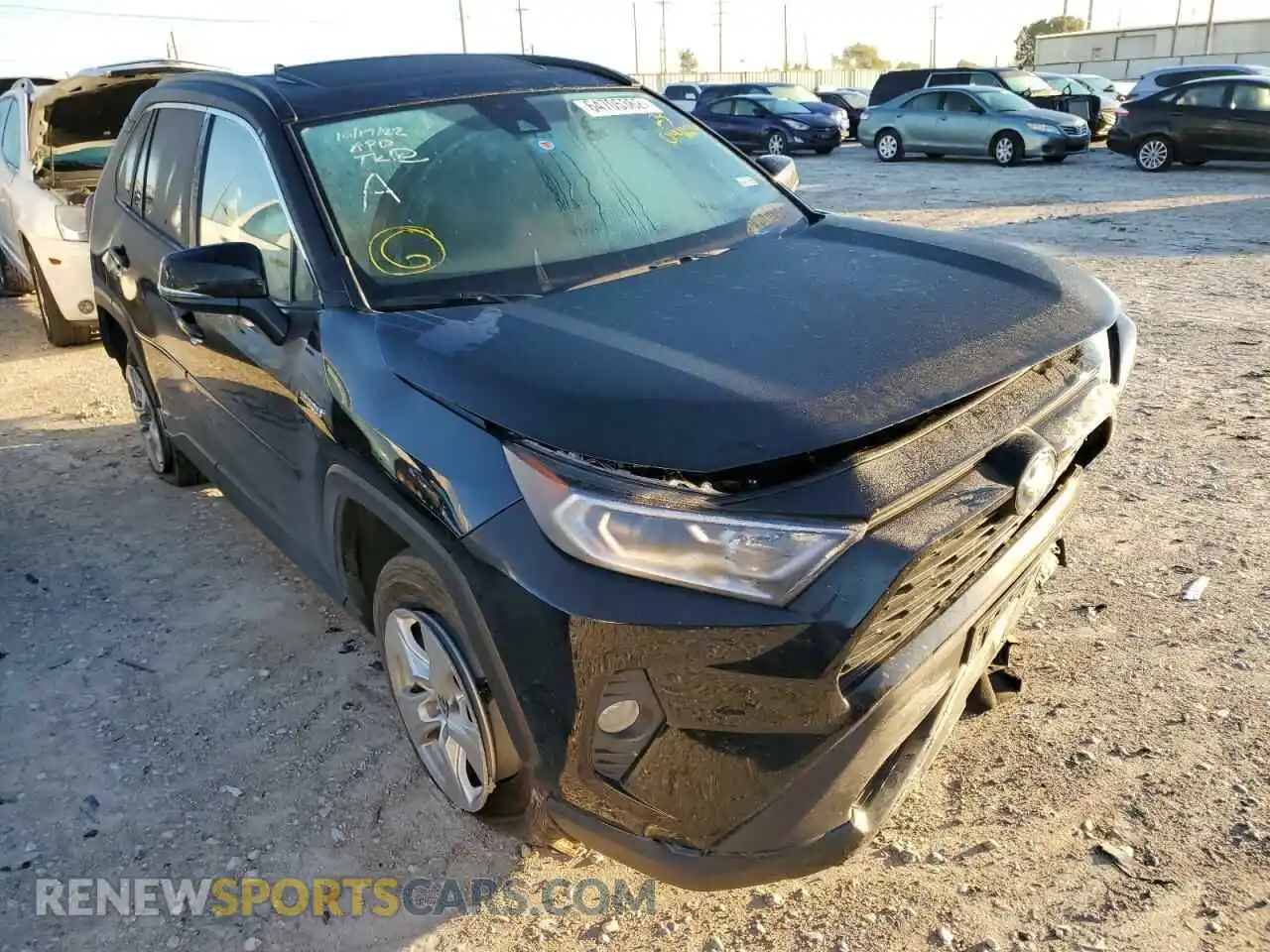 1 Photograph of a damaged car 4T3RWRFV3MU048106 TOYOTA RAV4 2021