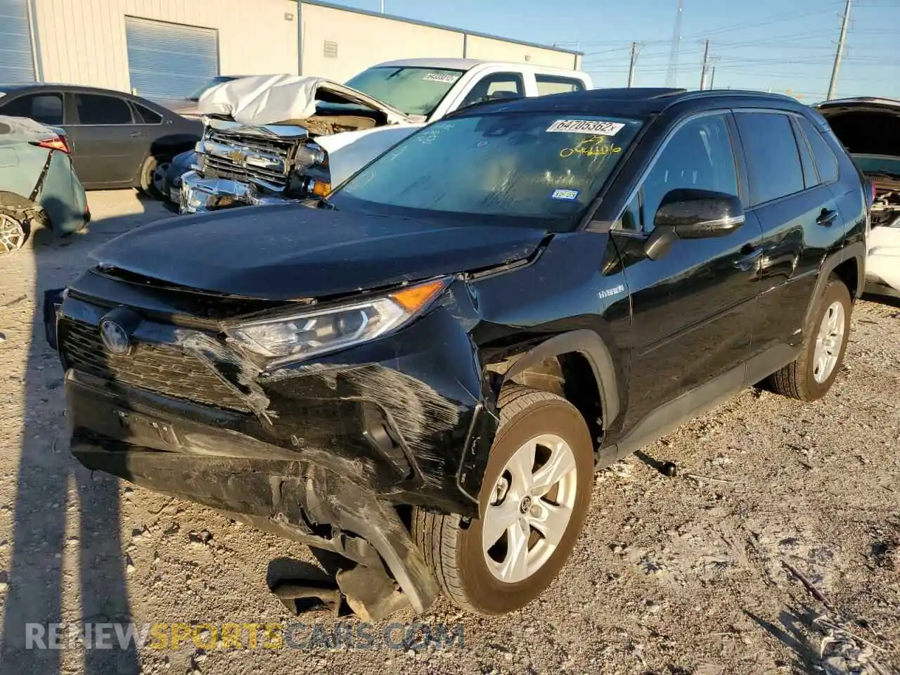 2 Photograph of a damaged car 4T3RWRFV3MU048106 TOYOTA RAV4 2021