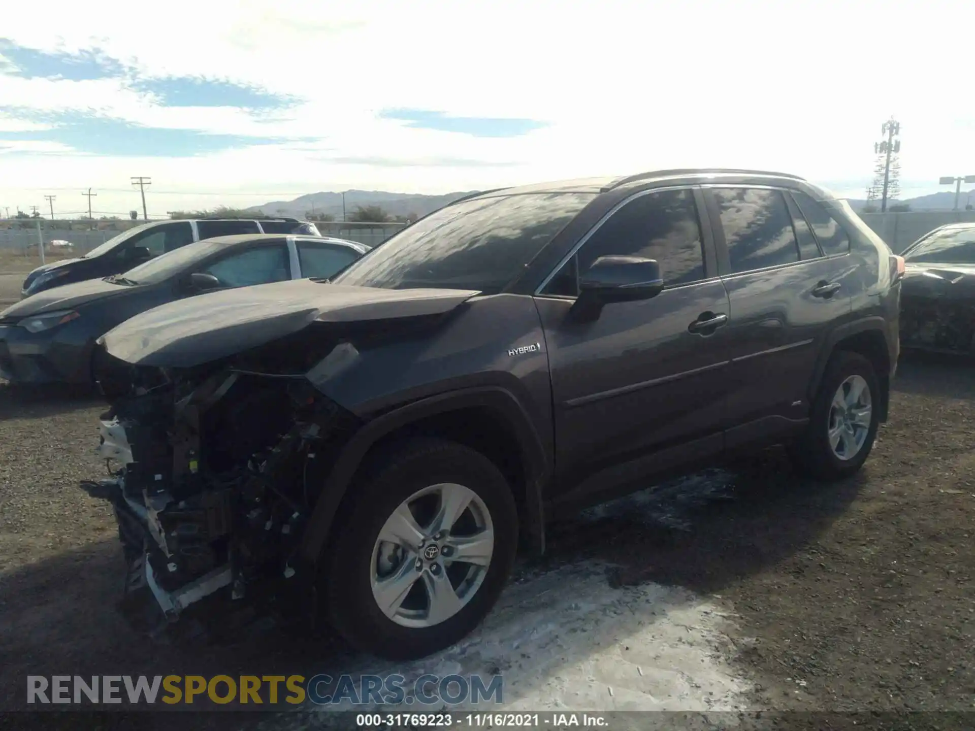 2 Photograph of a damaged car 4T3RWRFV4MU022761 TOYOTA RAV4 2021