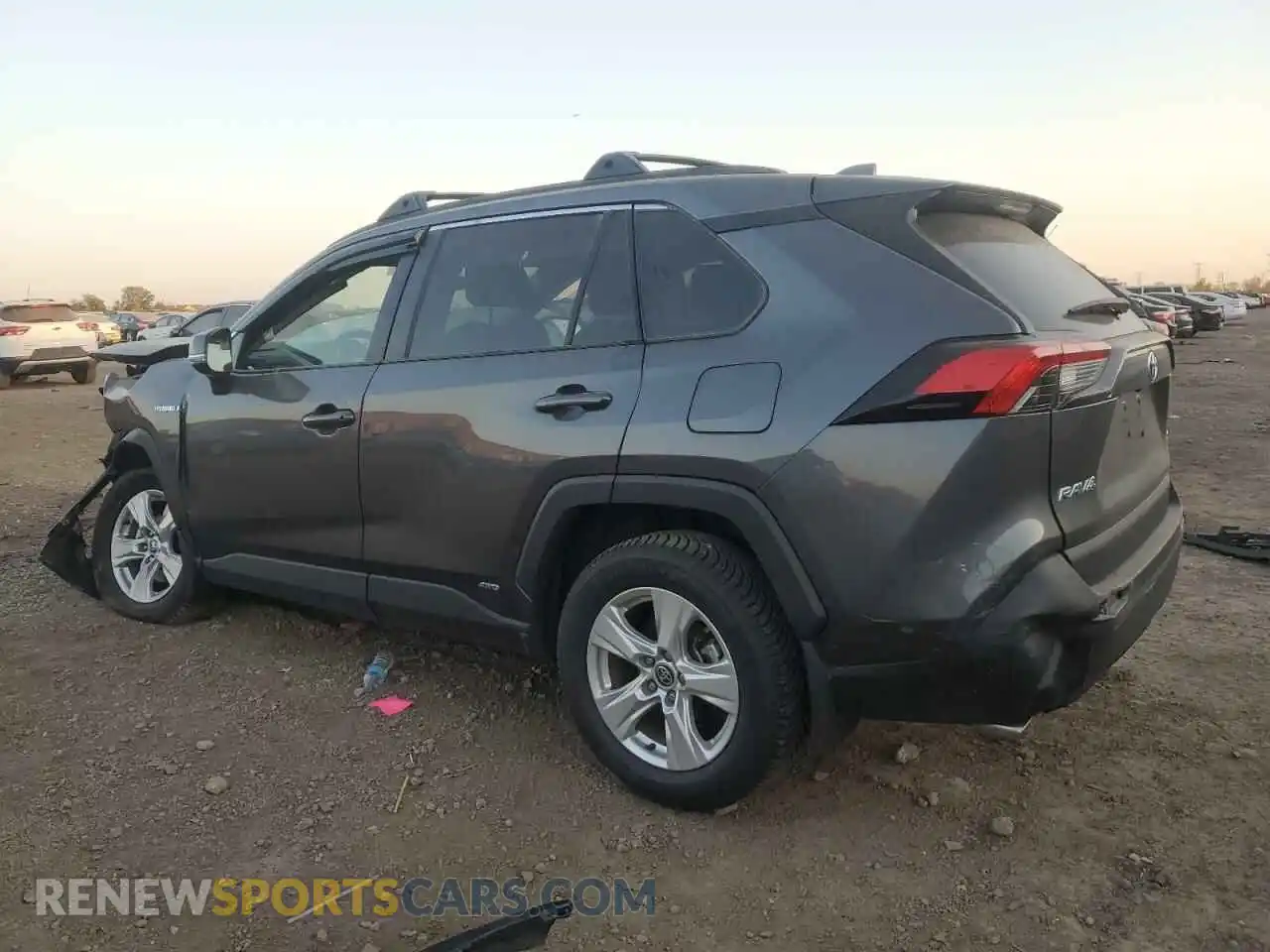2 Photograph of a damaged car 4T3RWRFV4MU029192 TOYOTA RAV4 2021