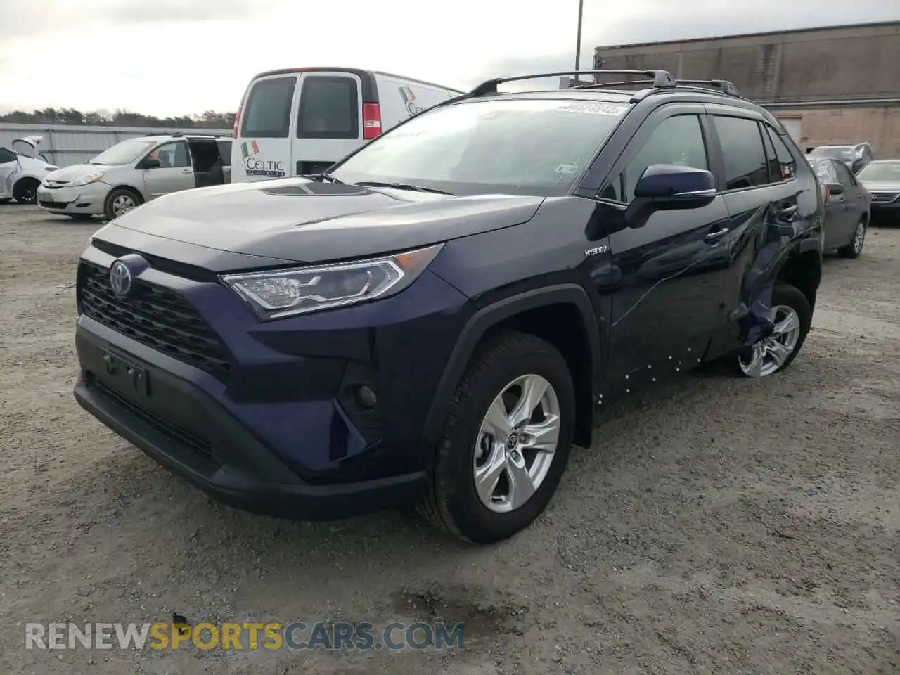 2 Photograph of a damaged car 4T3RWRFV4MU029760 TOYOTA RAV4 2021