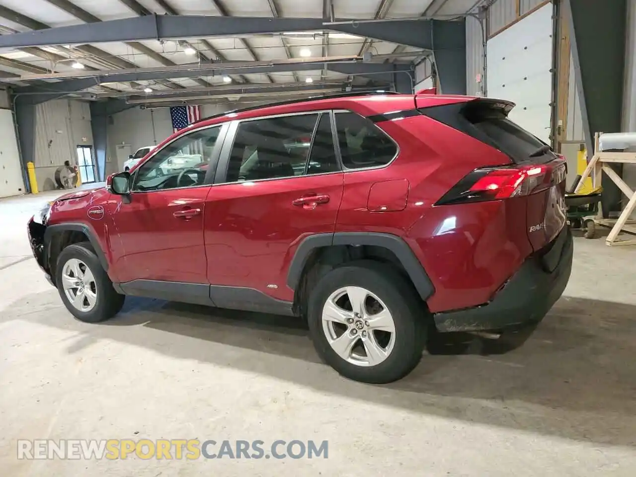2 Photograph of a damaged car 4T3RWRFV4MU032786 TOYOTA RAV4 2021
