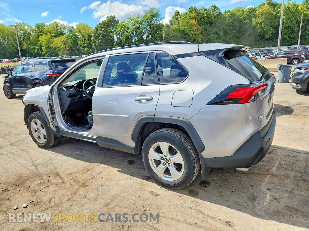 2 Photograph of a damaged car 4T3RWRFV4MU037387 TOYOTA RAV4 2021