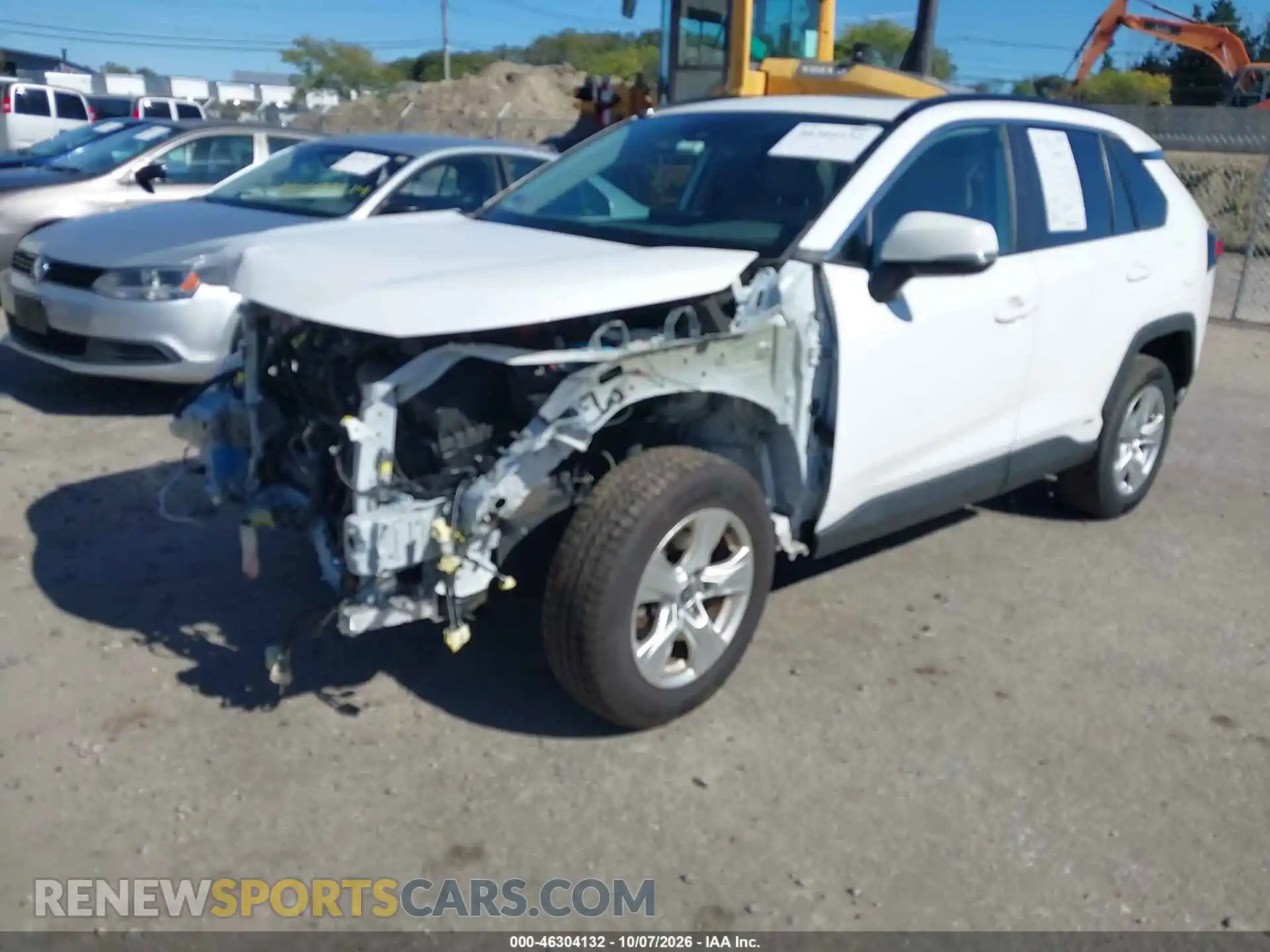 2 Фотография поврежденного автомобиля 4T3RWRFV4MU041049 TOYOTA RAV4 2021