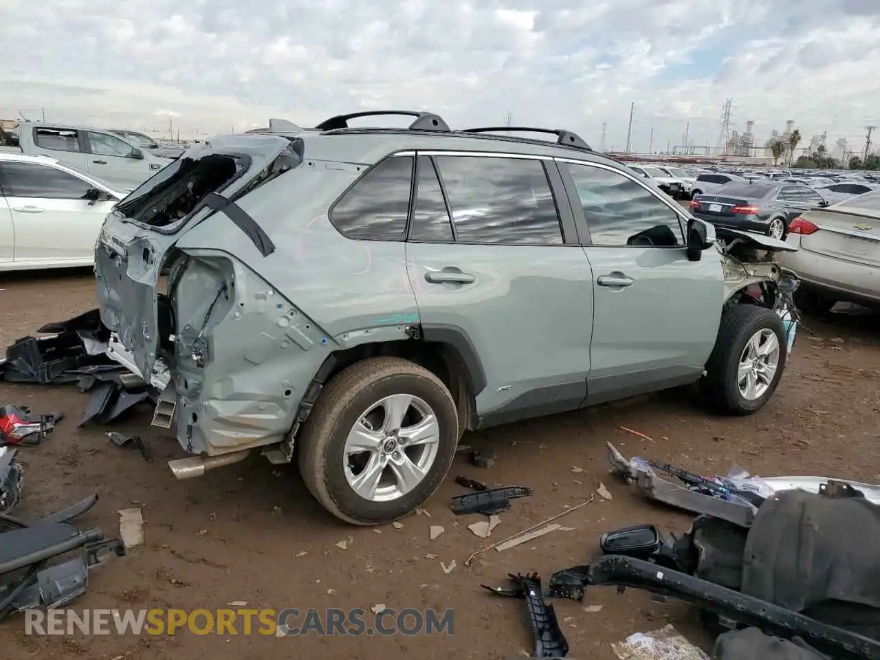 3 Photograph of a damaged car 4T3RWRFV4MU044601 TOYOTA RAV4 2021