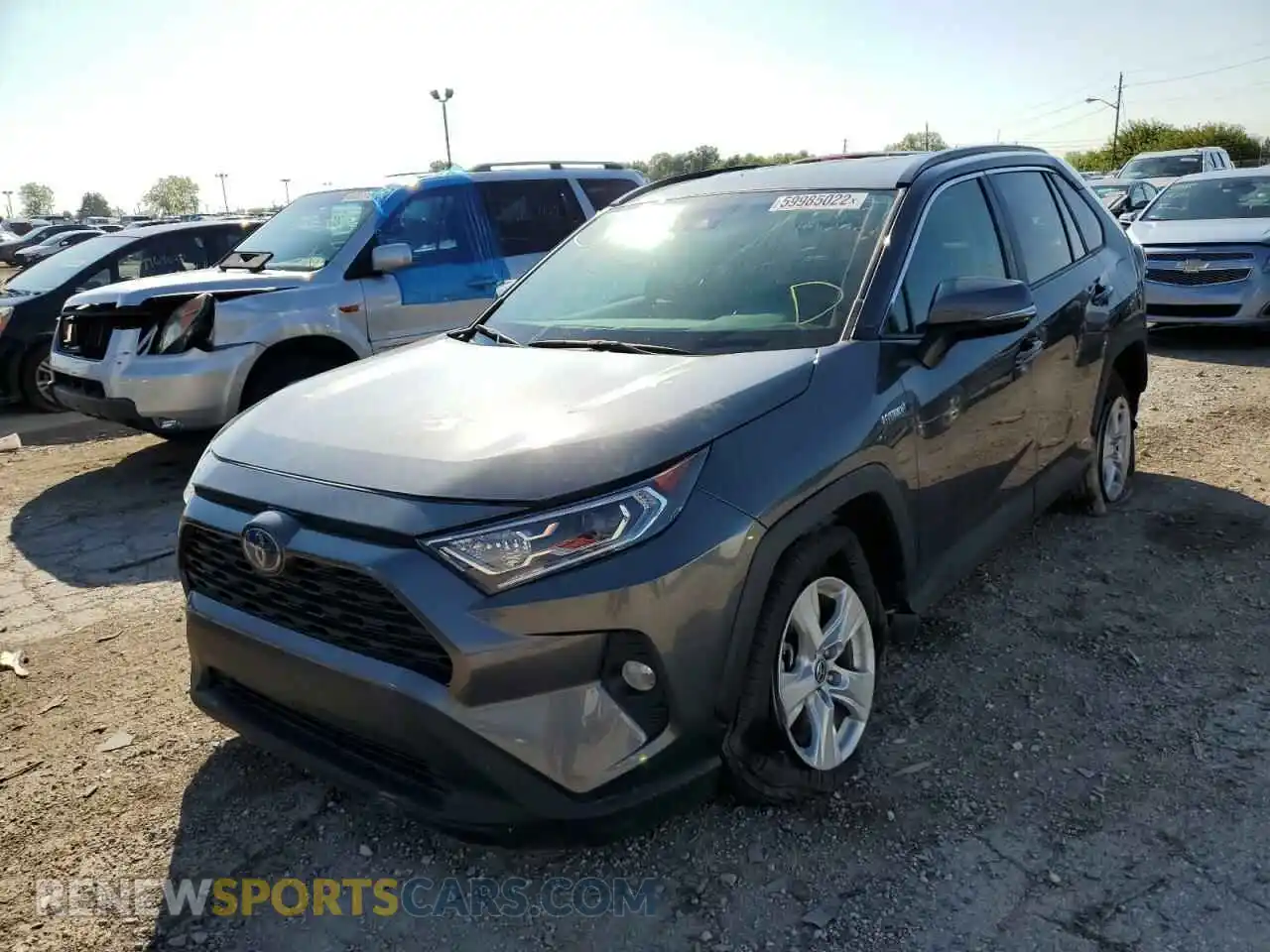 2 Photograph of a damaged car 4T3RWRFV5MU021036 TOYOTA RAV4 2021
