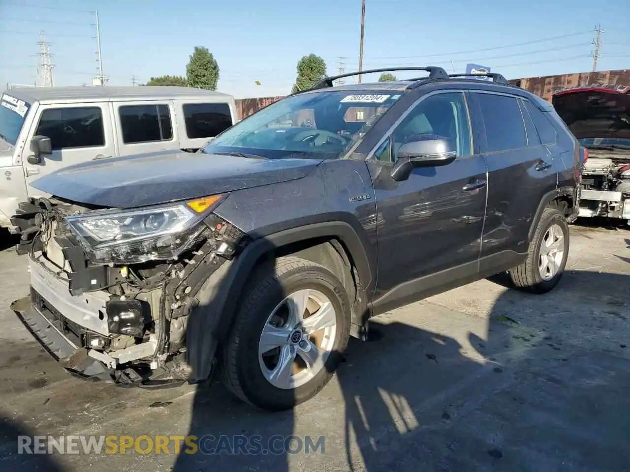 1 Photograph of a damaged car 4T3RWRFV5MU022753 TOYOTA RAV4 2021