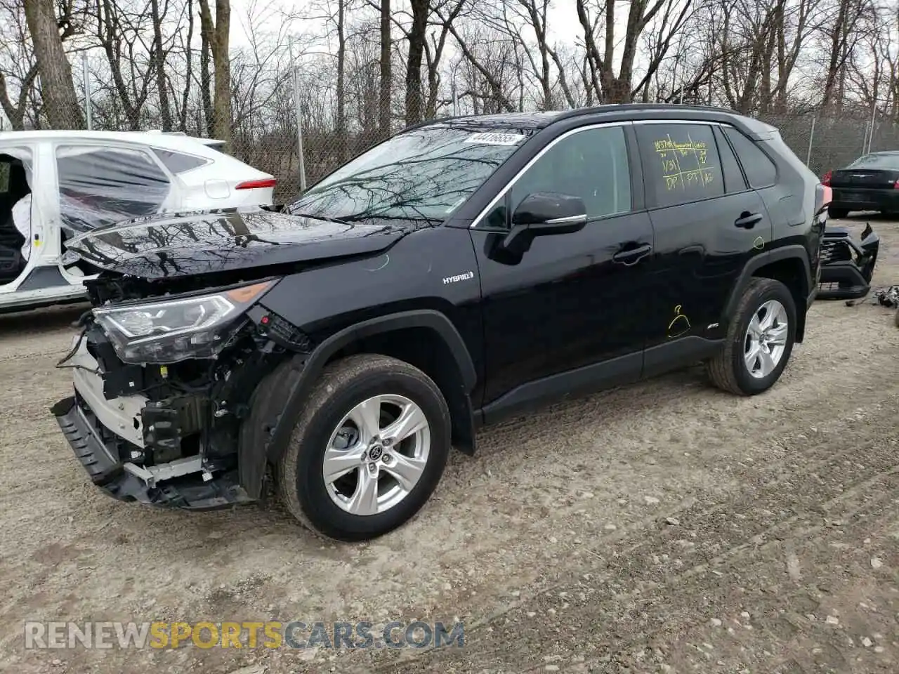 1 Photograph of a damaged car 4T3RWRFV5MU037740 TOYOTA RAV4 2021