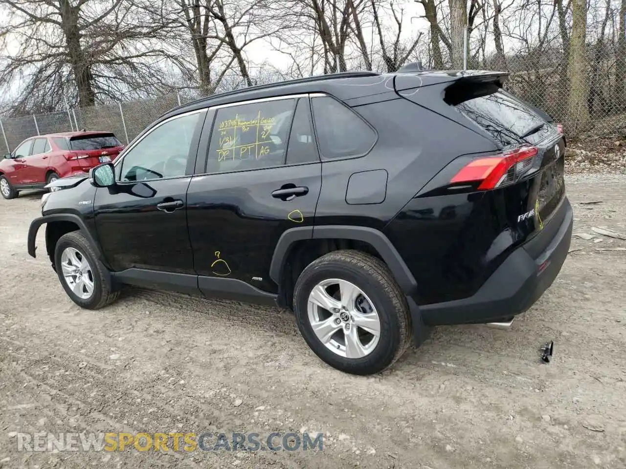 2 Photograph of a damaged car 4T3RWRFV5MU037740 TOYOTA RAV4 2021
