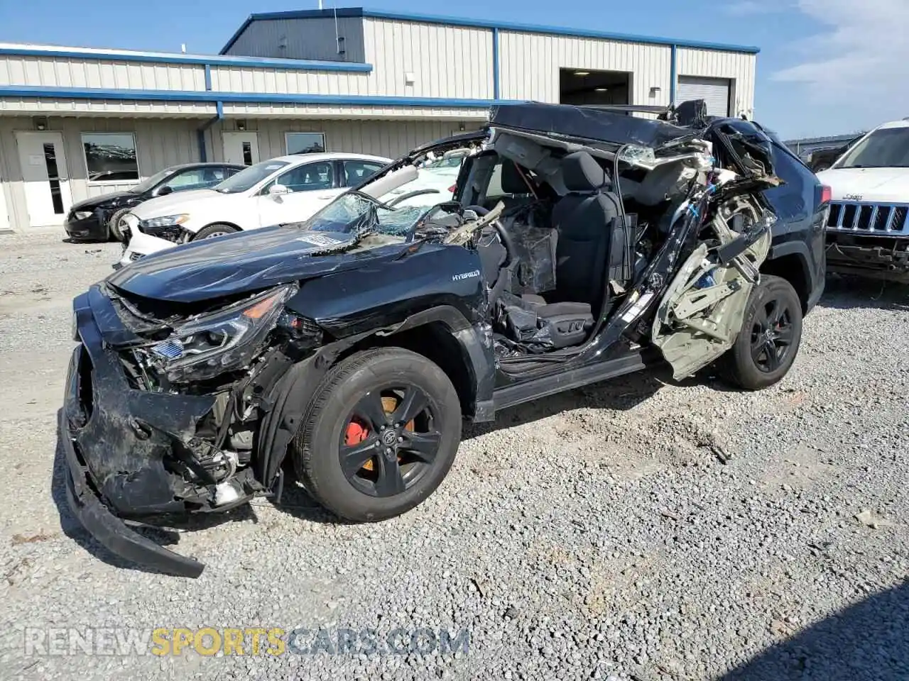 1 Photograph of a damaged car 4T3RWRFV6MU016217 TOYOTA RAV4 2021
