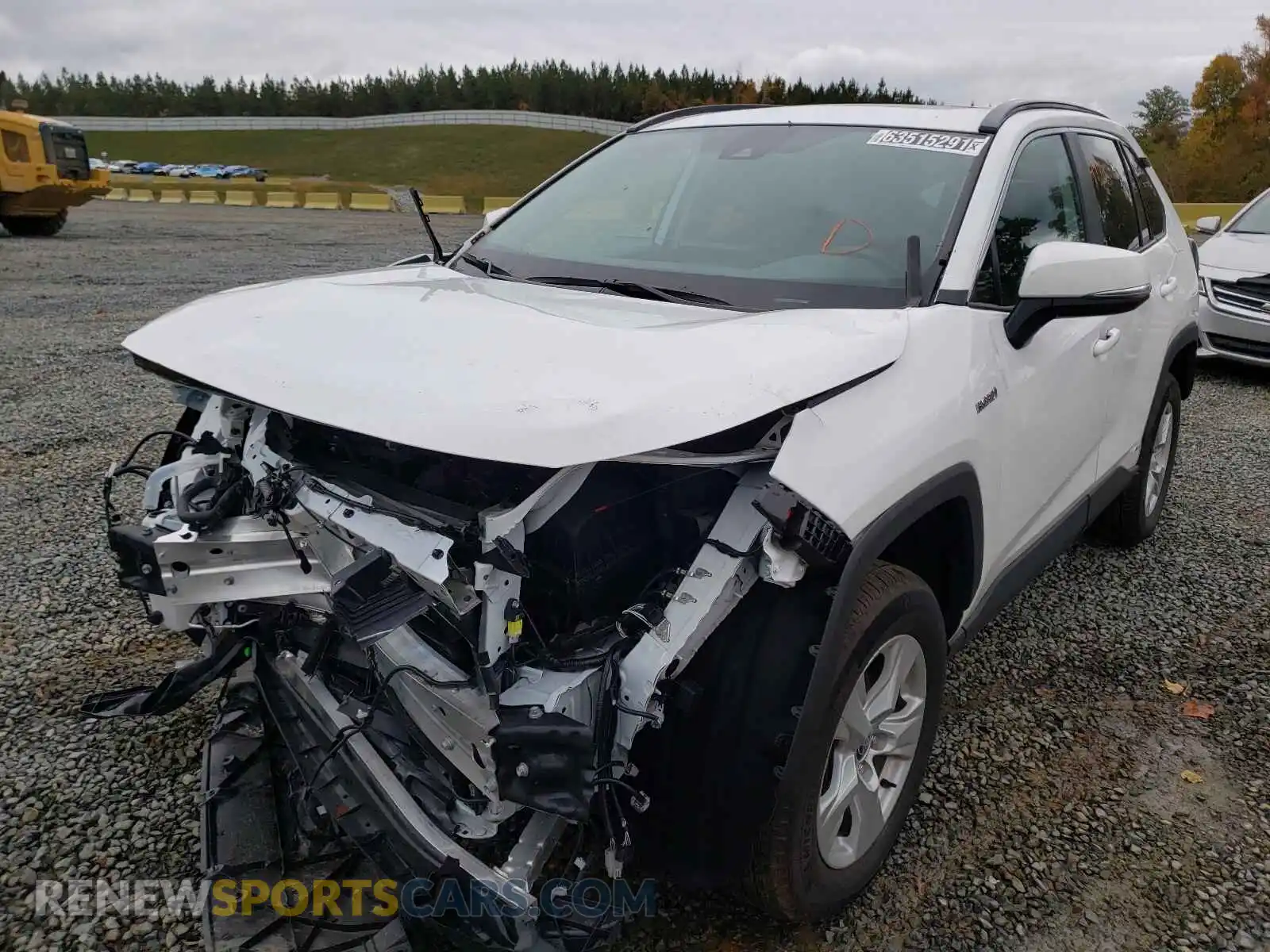 2 Photograph of a damaged car 4T3RWRFV6MU020803 TOYOTA RAV4 2021