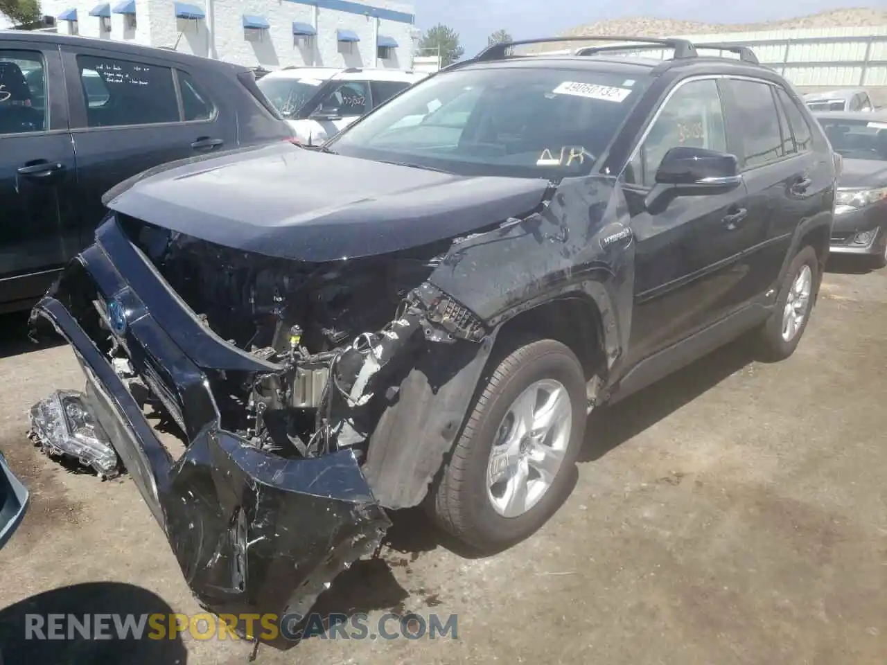 2 Photograph of a damaged car 4T3RWRFV6MU022762 TOYOTA RAV4 2021